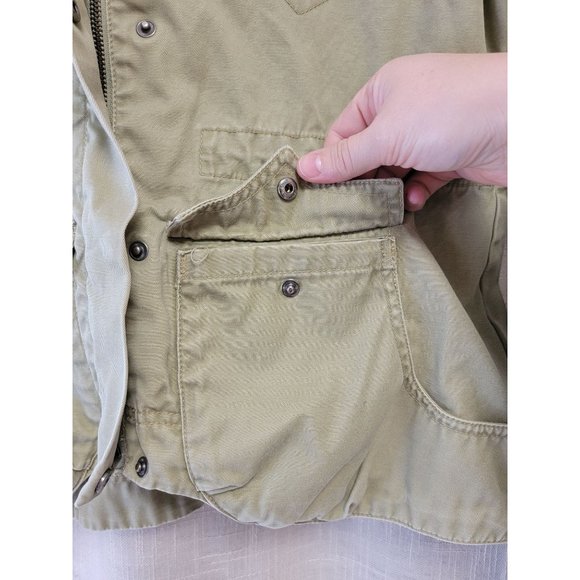 Oakley Worldwide Cotton Army Jacket, women's size L - Picture 5 of 7